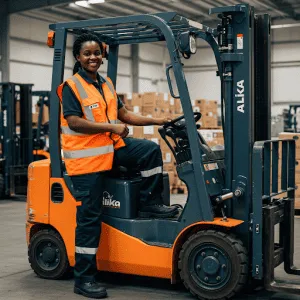 QCTO Forklift accredited training in Benoni, Johannesburg FLT course, forklift training and courses on health and safety