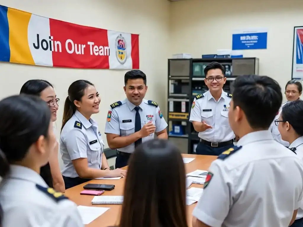 Student preparing for an aviation career at Alika Training