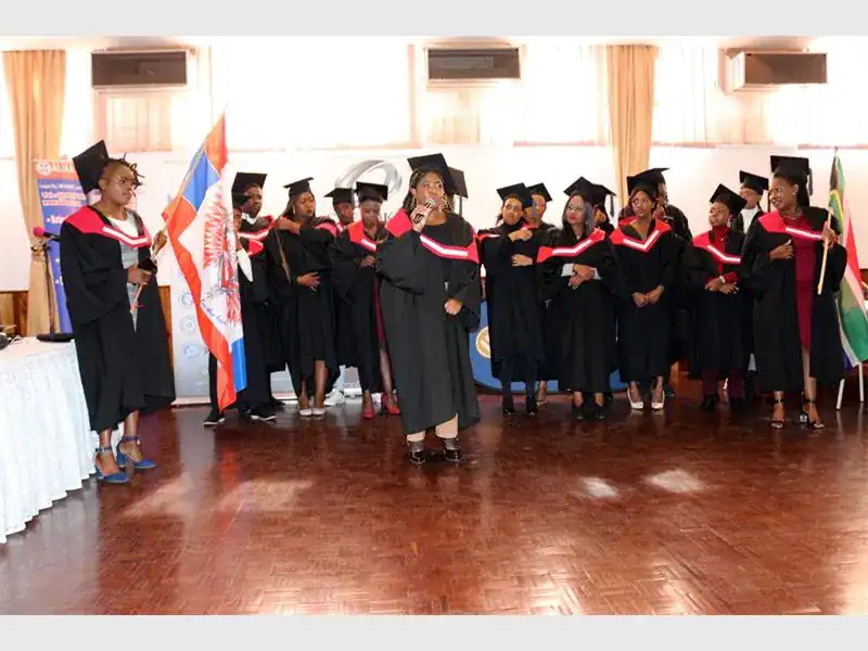 Young South African students on a Supply Chain Learnership sponsored by Alika Training partners.